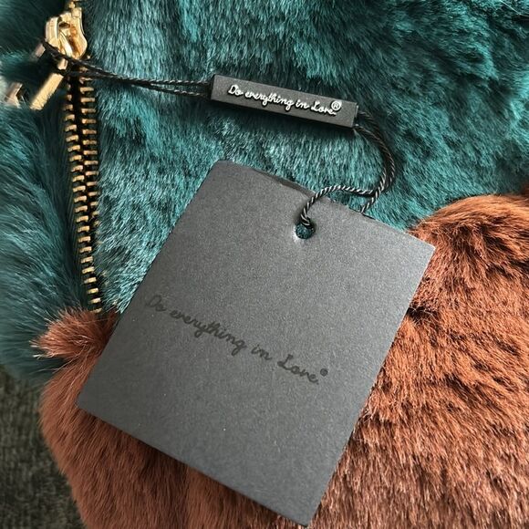 Do Everything in love faux fur back pack NWT main image 11